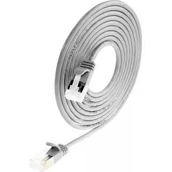 Wirewin Cat 6a U/FTP plānais patch kabelis, pelēks, 7,0 m PKW-LIGHT-STP-K6A 7.0