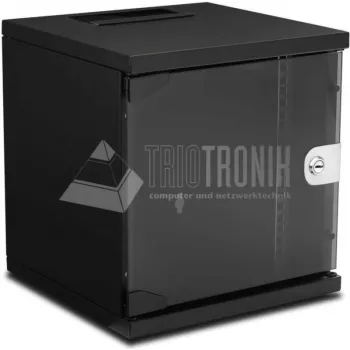 Wirewin WCAB 10 312X300X6U BL sienas stiprinājuma statīvs 6U melns