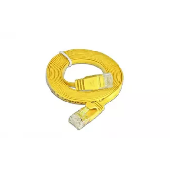 Wirewin SLIM U6 10 GE - Cat.6 slaidais tīkla kabelis, U/UTP, 10 m, dzeltens PKW-SLIM-KAT6 10.0 GE