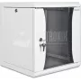 Wirewin WCAB 10 350X310X6U BL 6U brīvstāvošs 10 collu statīva skapis, melns