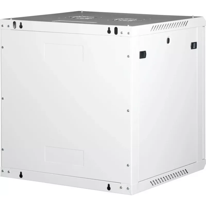Wirewin 19 collu sienas skapju statīvs, viengabala, Pro 3. paaudze, plakaniski iepakojams, 600x600mm, gaiši pelēks (WCAB PS3 600X600X12U FP)