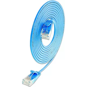 Wirewin SLIM UL6 10 BL - Cat.6 SLIM-Light tīkla kabelis, U/UTP, 10 m, zils (PKW-LIGHT-K6 10.0 BL)