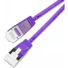 Wirewin Cat.6A 10 Gigabit slim patchkabelis U/FTP, 0,25 m, violets PKW-LIGHT-STP-K6A 0.25 VT