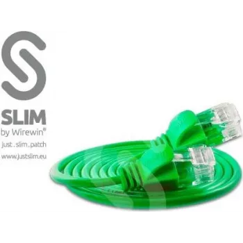 Wirewin Triotronik U/UTP Cat6 tīkla kabelis 3m zaļš PKW-LIGHT-K6 3.0 GN