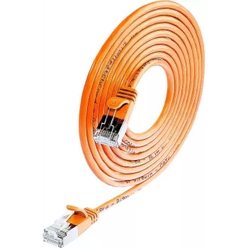 Wirewin SLIM SL6 20 OR - Cat.6 Slim-Light tīkla kabelis, U/FTP, 20 m, oranžs PKW-LIGHT-STP-K6 20.0 OR