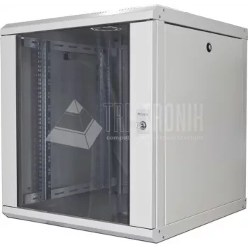 Wirewin 19 collu sienas skapju skapis, viengabala, 600x600mm, noņemami sānu paneļi (WCAB 600X600X12U)
