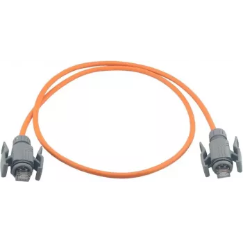 Wirewin Industrial Cat6A S/FTP PUR tīkla kabelis, 7,5m, oranžs, IP67 RJ45 PKW-I2-SF-K6A-PUR 7.5 OR