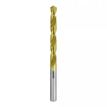 RUKO 204 Series HSS spirālurbis DIN 338 ar TiN pārklājumu 9/32 collas (7,14 mm)