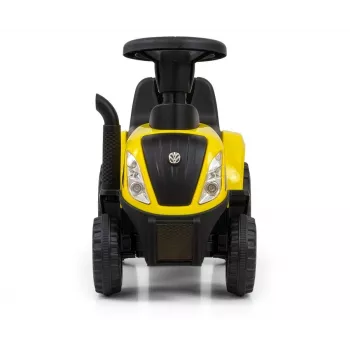 MILLY MALLY braucamā rotaļlieta traktors New Holland T7, dzeltens