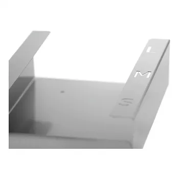 Bartscher Cimdu Dozators K30 850025 Sudraba Nerūsējošais Tērauds