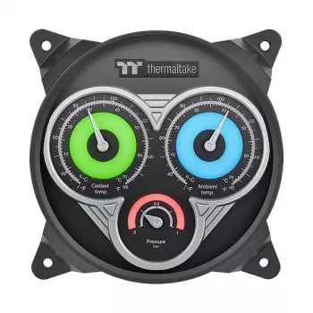 Thermaltake Pacific TF3 šķidrās dzesēšanas sistēmas panelis, melns