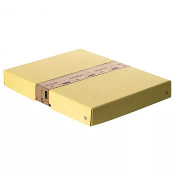 FALKEN PURE uzglabāšanas kaste 500 loksnēm pasteļdzeltena 24,0 x 32,0 x 4,0 cm, 1 gab (22001928000F)