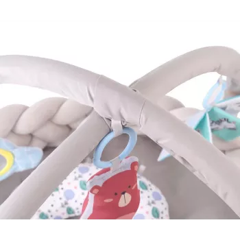 Milly Mally TinyMini Braid pītā sensorā rotaļu paklājiņa