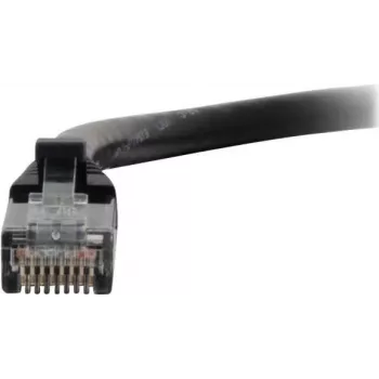 C2G 0,3 m Cat6 bez aizķeršanās UTP tīkla kabelis, melns 83404