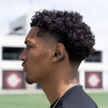 JLab Flex Open Air Clip True Wireless austiņas, Bluetooth 5.3, 32h kopējais akumulatora darbības laiks, IP55, melnas