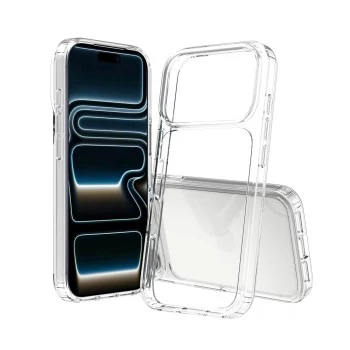 SCREENOR Bumper Case priekš iPhone 18 Pro / 17 Pro - Caurspīdīgs