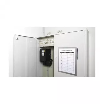 DURABLE DURAFRAME NOTE A4 Pašlīmējošs Informācijas Rāmis, Melns 499323