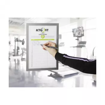 DURABLE DURAFRAME NOTE A4 Pašlīmējošs Informācijas Rāmis, Melns 499323