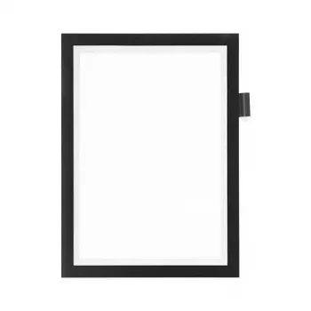 DURABLE DURAFRAME NOTE A4 magnētisks informācijas rāmis, melns 499301