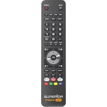 Superior Electronics Freedom universālais programmējamais tālvadības pults melna SUPTUB003