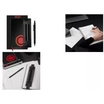 Rotring 600 mehāniskā zīmuļa 0,5 mm melns dāvanu komplekts 2224710