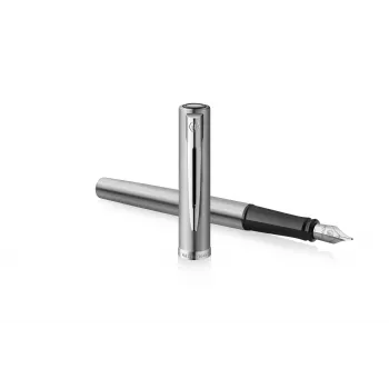 Waterman Allure Impression pildspalva ar tintes uzpildi, nerūsējošais tērauds ar zelta apdari, vidēja izmēra gals 2225494