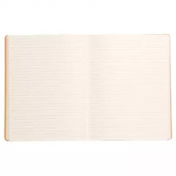 RHODIA RHODIARAMA piezīmju grāmatiņa B5, lineāls, melna ādas imitācija, 80 loksnes 117502C