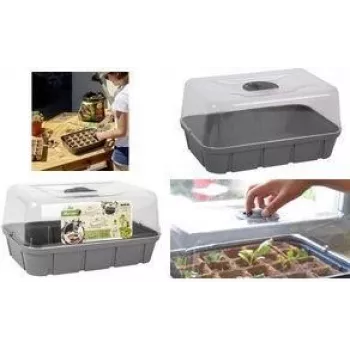 EDA Mini siltumnīca L izmērs antracīta 15,7L 560x250x240mm 013933 G.ANT CX