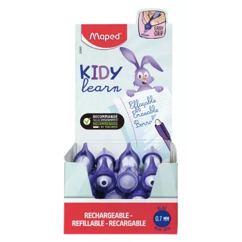 Maped KIDY Learn dzēšams rolleru pildspalva Rabbit 0,7 mm zila, 12 gab. displejs 229601