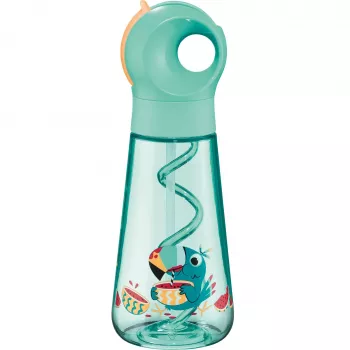Maped PICNIK TUKAN dzeramā pudele 0,5 L, zaļa, Ecozen, ar salmiņu, 873103
