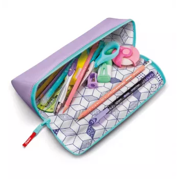 Maped XXL Classic Pastel Sweet Purple trīsstūrveida penālis ar īpaši platu atvērumu un abpusēju dizainu 931910