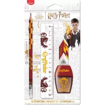 Maped Harry Potter Grifidora rakstīšanas komplekts, 4 priekšmeti, blisteriepakojumā (981880)