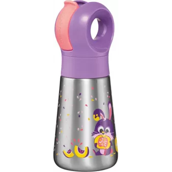 Maped PICNIK termosudzējs Rabbit 350 ml nerūsējošais tērauds ar salmiņu 873002