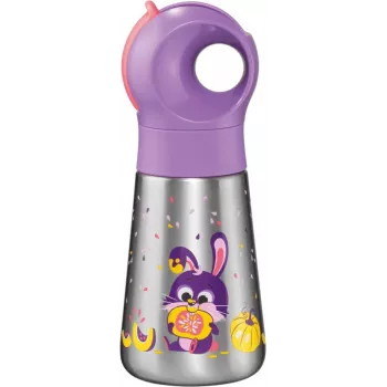Maped PICNIK termosudzējs Rabbit 350 ml nerūsējošais tērauds ar salmiņu 873002