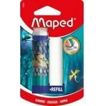 Maped DRAGON Twist-Out plastmasas dzēšgumija ar rezerves bloku, lūpukrāsas formātā, blisteriepakojumā 152024