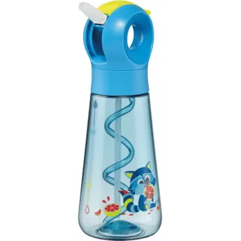 Maped PICNIK Raccoon dzeramā pudele 0,5 L zila ar salmiņu 873101