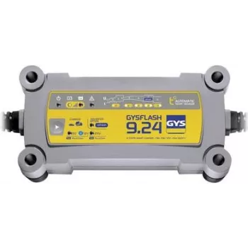 GYS FLASH 9.24 Automātiskais akumulatoru lādētājs 6V/12V/24V 9A/9A/6A 029477