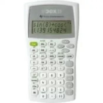 Zinātniskais kalkulators Texas Instruments TI-30X IIB, 2 rindu LCD, ar baterijām, melns