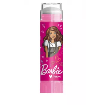 Maped Barbie plastmasas dzēšgumija ar rezerves kārtu, lūpukrāsas formātā, izvelkams ar pagriešanas sistēmu, 1 komplekts 152013