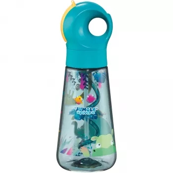 Maped PICNIK JUNGLE FEVER dzeramā pudele, 0,5 L, tirkīza, Ecozen ar salmiņu 873199
