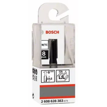 Bosch frēzēšanas uzgalis rievu frēzēšanai ar 8 mm kātu, 10 mm diametru, 20 mm griešanas garumu, 51 mm kopgarumu 2608628383