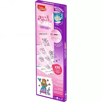 Maped Creativ Princess papildpapīrs LUMI BOARD LED gaismas galdiem, 20 pauspapīra lapas 907096