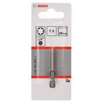 Bosch Torx uzgalis T9 Extra Hard E 6.3, 25 mm, 1 gab. (2607001630)