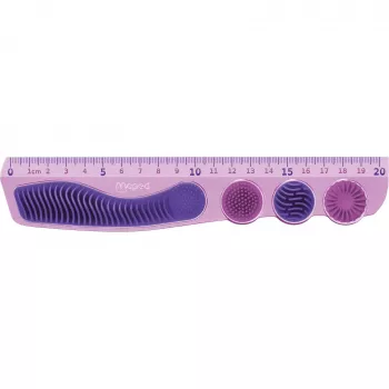 Maped KIDY learn CONCENTRATION elastīgais lineāls 200 mm violets PET 277901