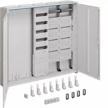 Hager universZ Multimediju sistēmas skapis ZB35APZ2, 1100x1300mm, IP44, balts
