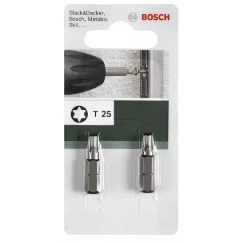 Bosch Torx uzgalis T 8 C 6.3, 2 gab. (2609255931)