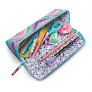 Maped Effect Pastel Softy Waves XXL penālis, trīsstūrveida, abpusējs, pastel viļņi 931913