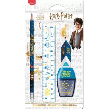 Maped Harry Potter bērnu rakstīšanas komplekts, 4 daļas, blistera kartīte 981879