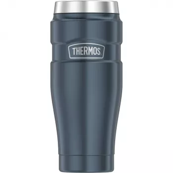 THERMOS STAINLESS KING termokrūze, 0,47 L, Ice Grey, divslāņu nerūsējošais tērauds, vakuuma izolācija, izjaucama 4002.336.047