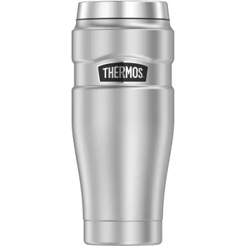 THERMOS STAINLESS KING termokrūze, 0,47 L, Ice Grey, divslāņu nerūsējošais tērauds, vakuuma izolācija, izjaucama 4002.336.047
